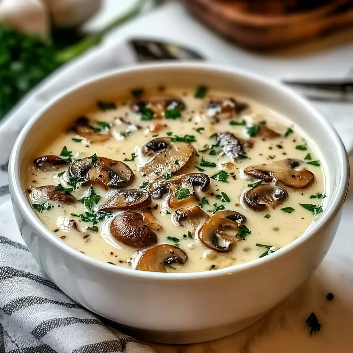 Creamy Cottage Cheese Mushroom Soup in Just 30 Minutes 5 Cottage Cheese Mushroom Soup