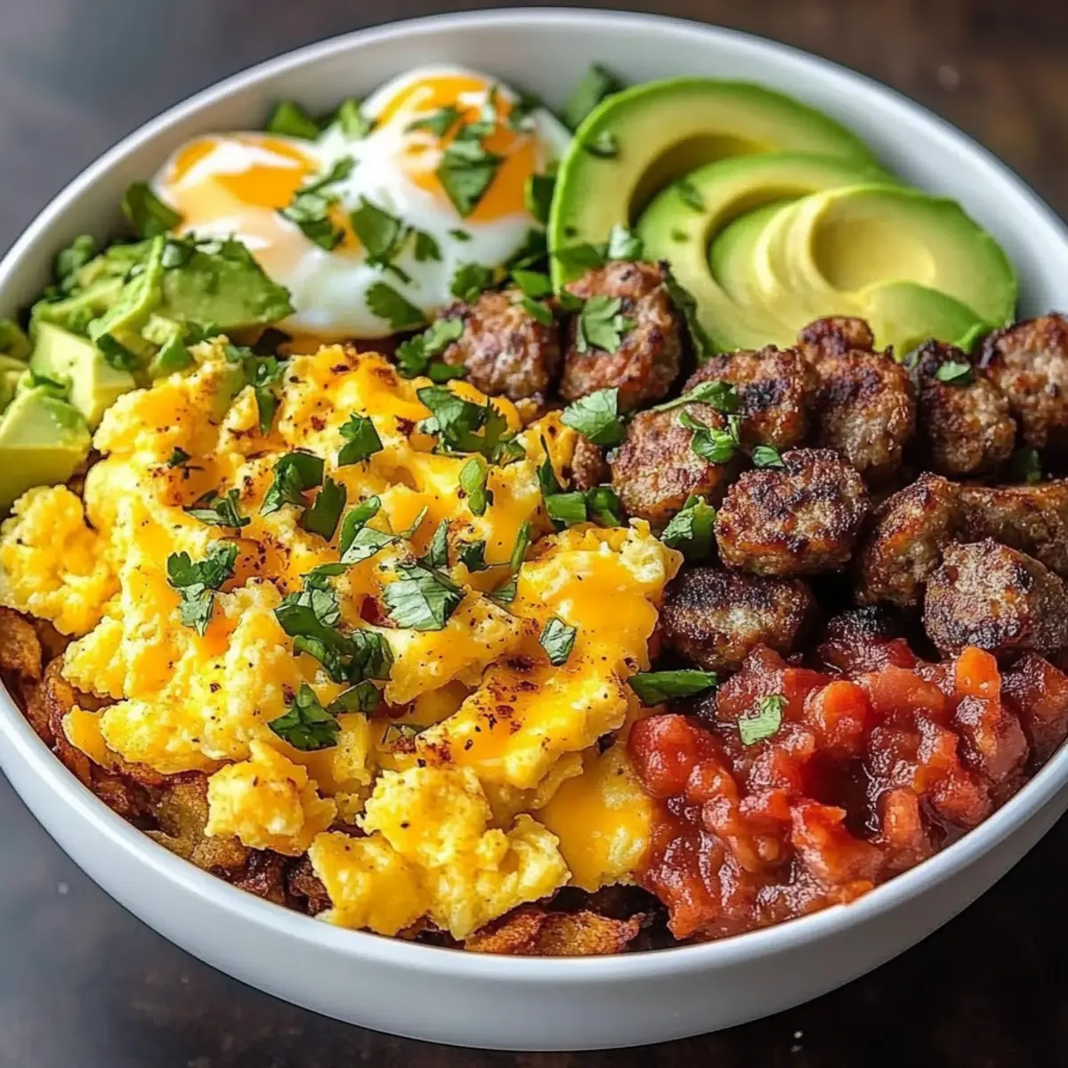 Hash Brown Breakfast Bowls