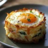 Baked Eggs Napoleon