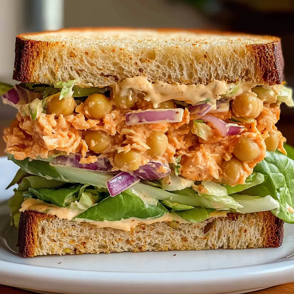 Buffalo Chickpea Salad