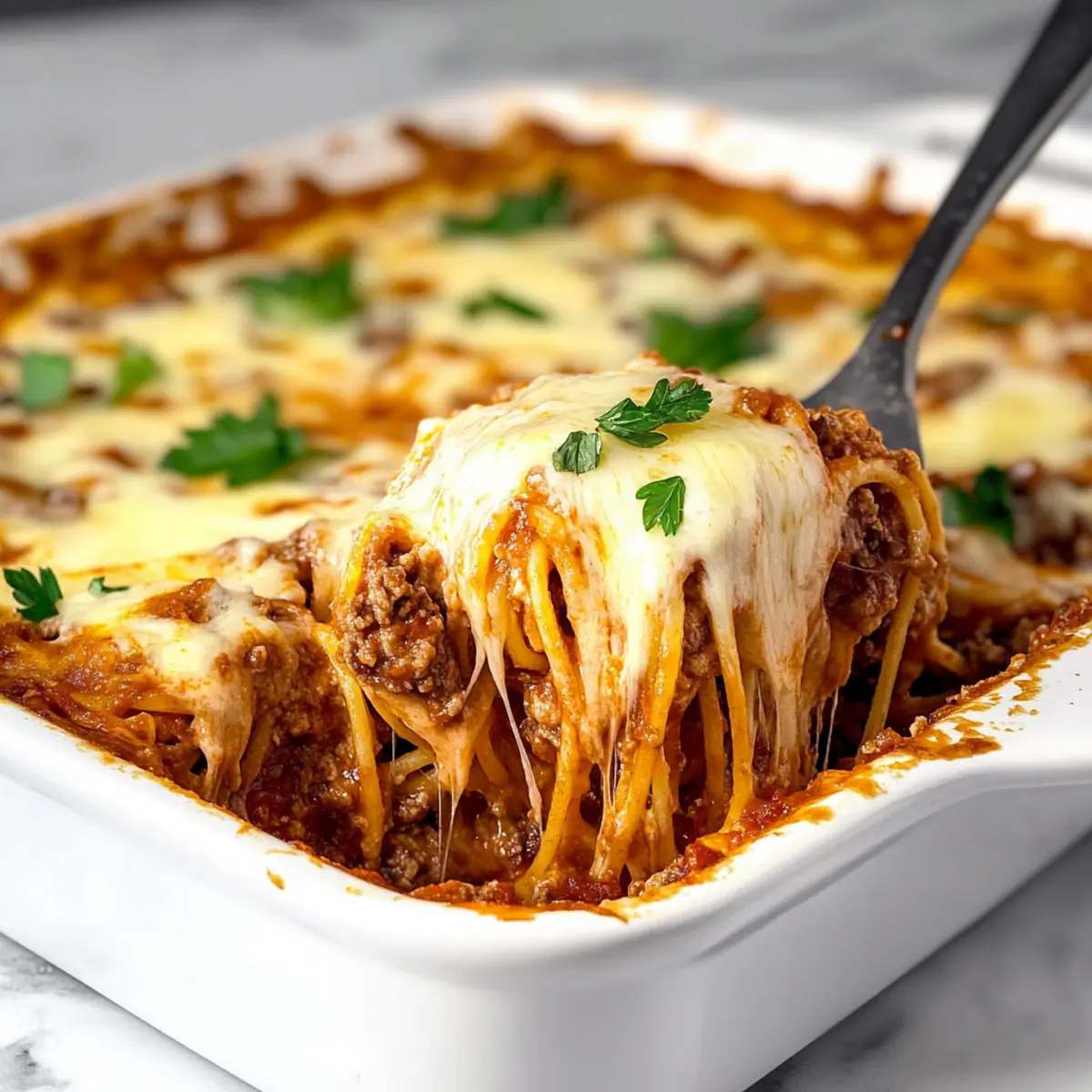 Spaghetti Casserole