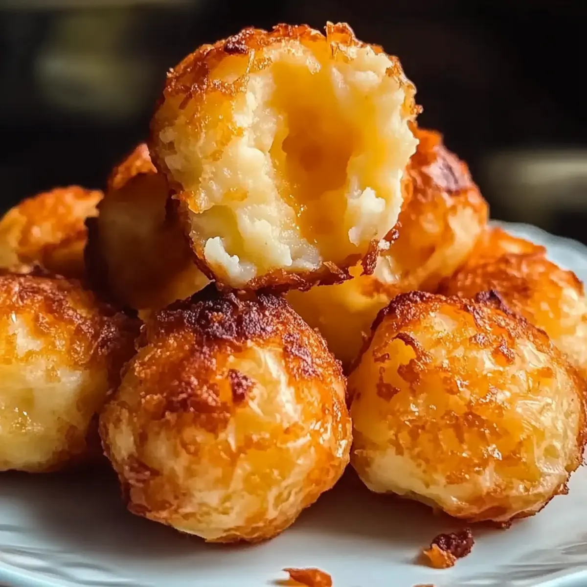Mashed Potato Cheese Puffs