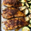 Sheet Pan Baked Blackened Tilapia