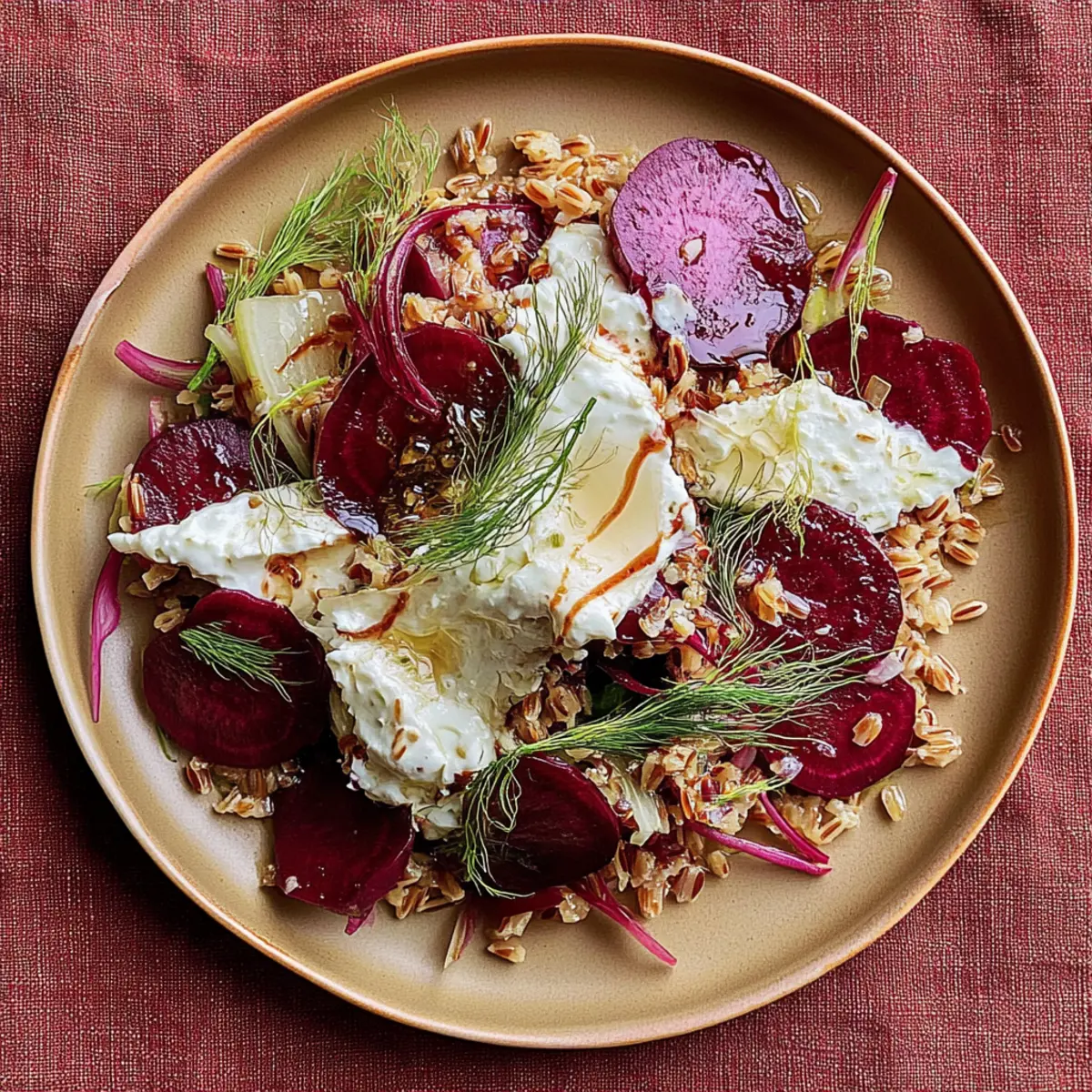 Beets and Farro Salad with Creamy Honey-Garlic Twist 2 093e7201 cd91 46f2 9a85 9c950bdbc0aatr o1dzdp