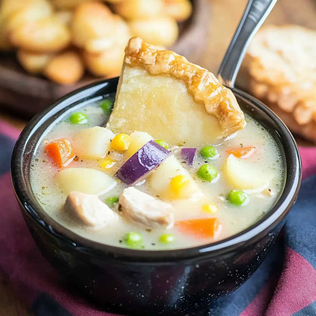 Chicken Pot Pie Soup