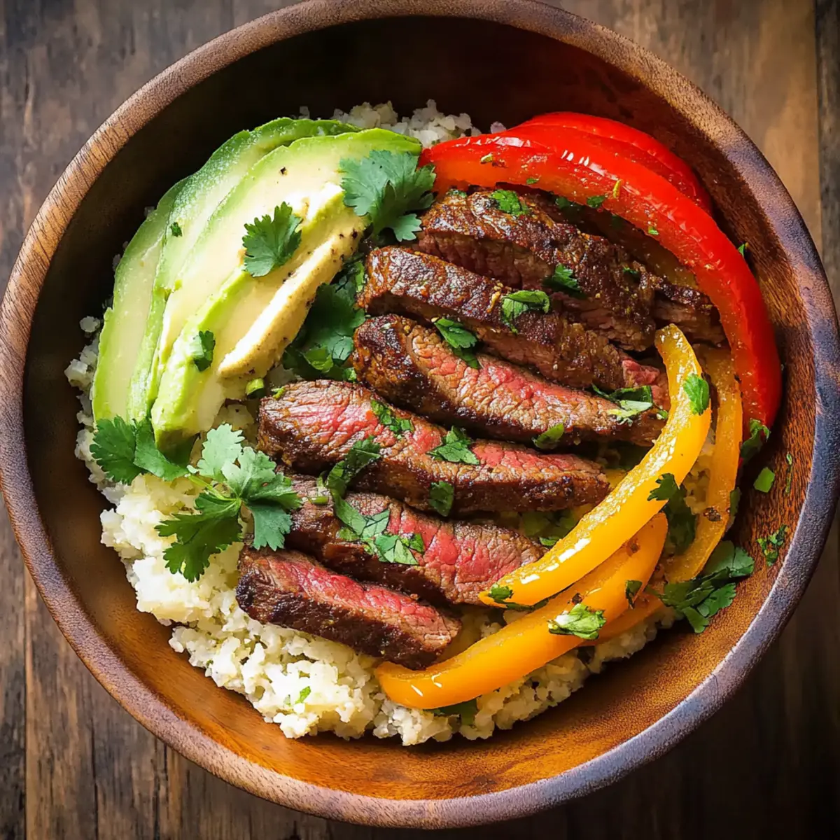 Steak Fajita Bowl Recipe