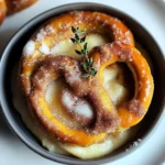 Tropical Mini Pineapple Cheesecakes with Caramel Drizzle