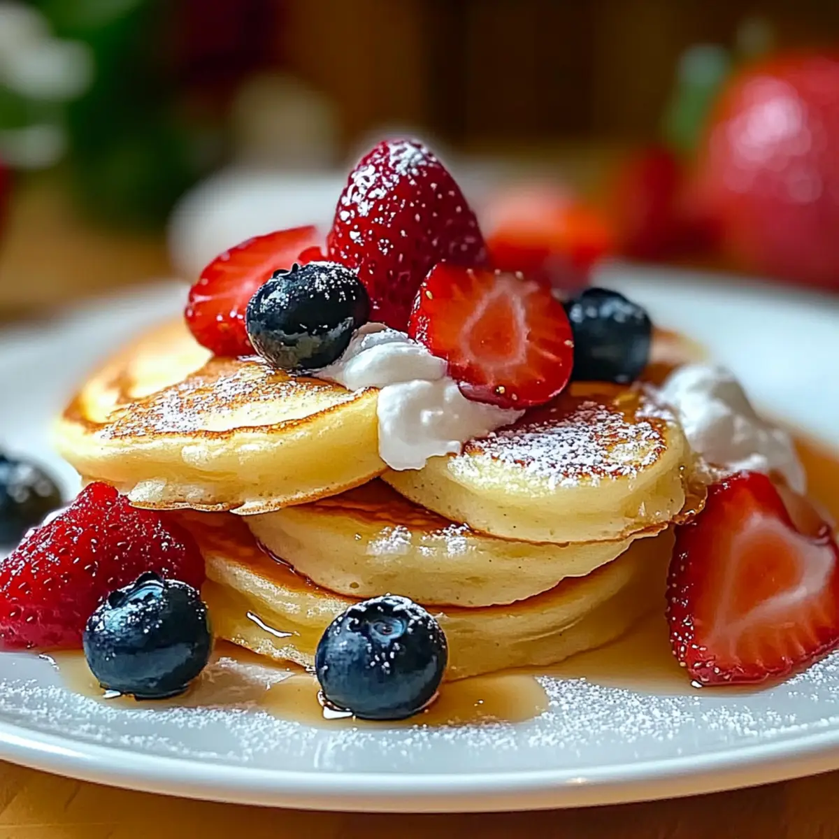 Mini German Pancakes: Light and Fluffy Breakfast Bliss 5 Mini German Pancakes