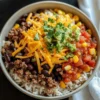 Ground Beef Burrito Bowl