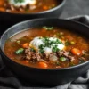 One-Pot Ground Beef Soup