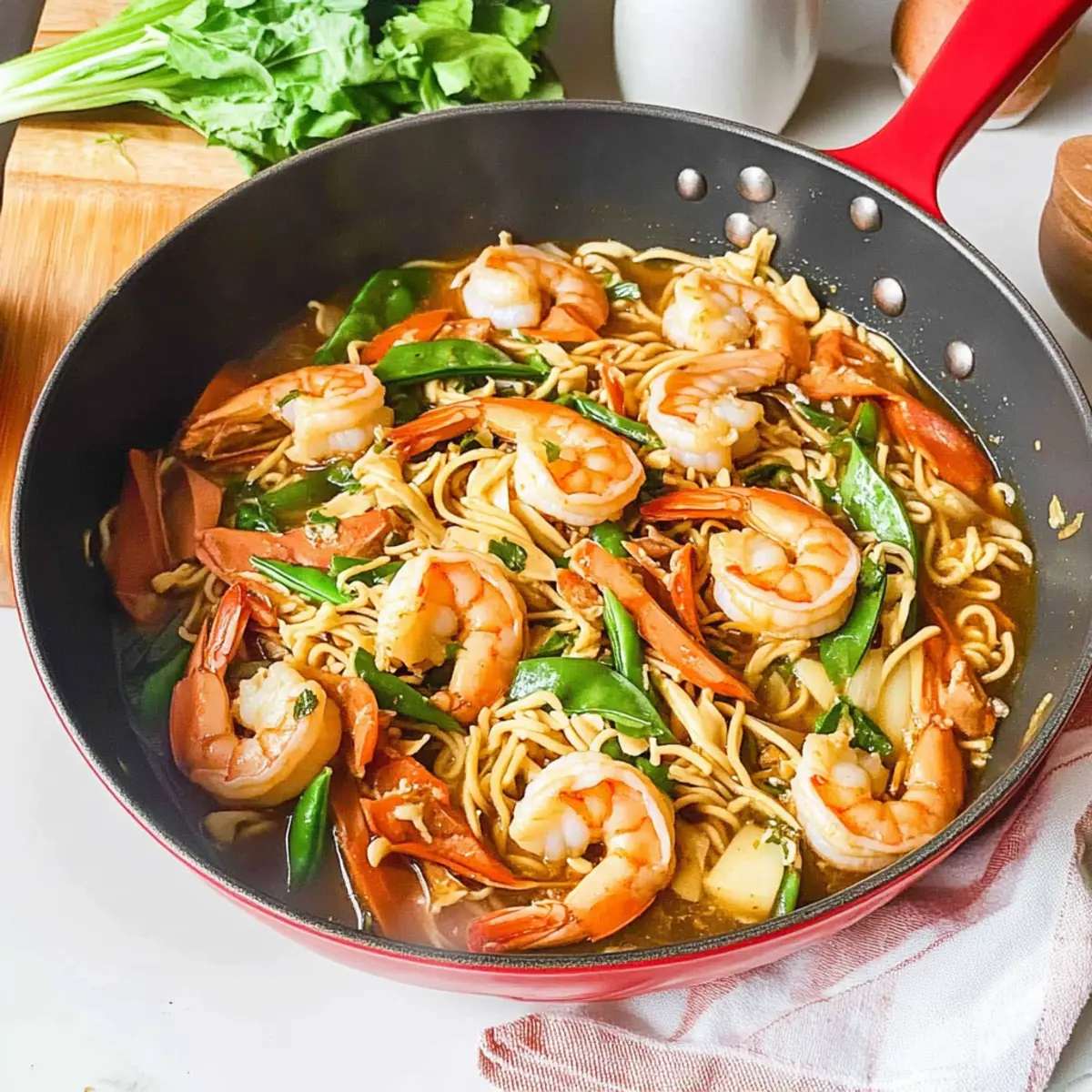 Shrimp Pancit Canton