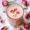 Chamomile Rose Tea Latte