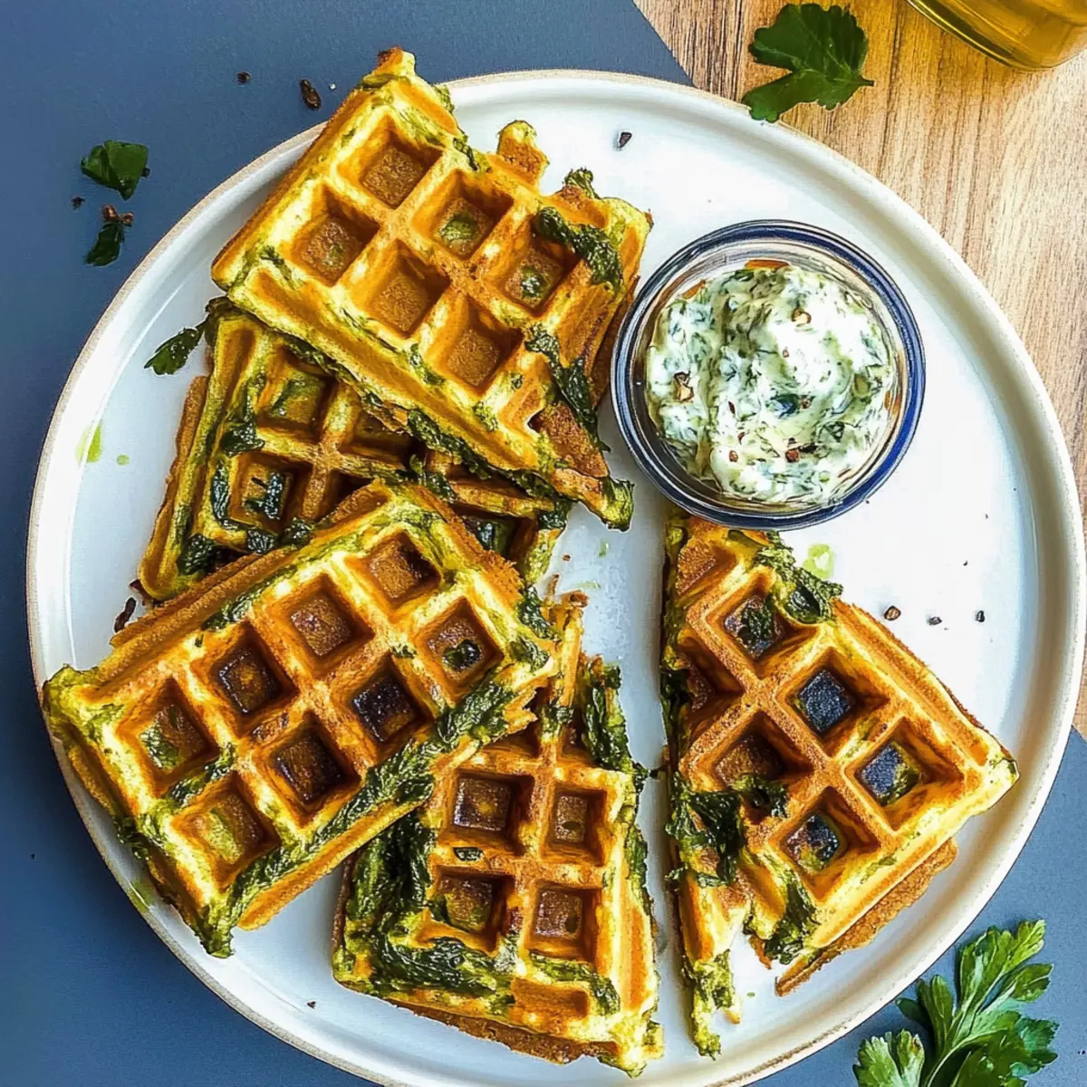 Golden Greek Spinach Waffles with Creamy Tzatziki Delight 4 7b76fafa 89cb 4e90 9872 170213257063br pzvfrn
