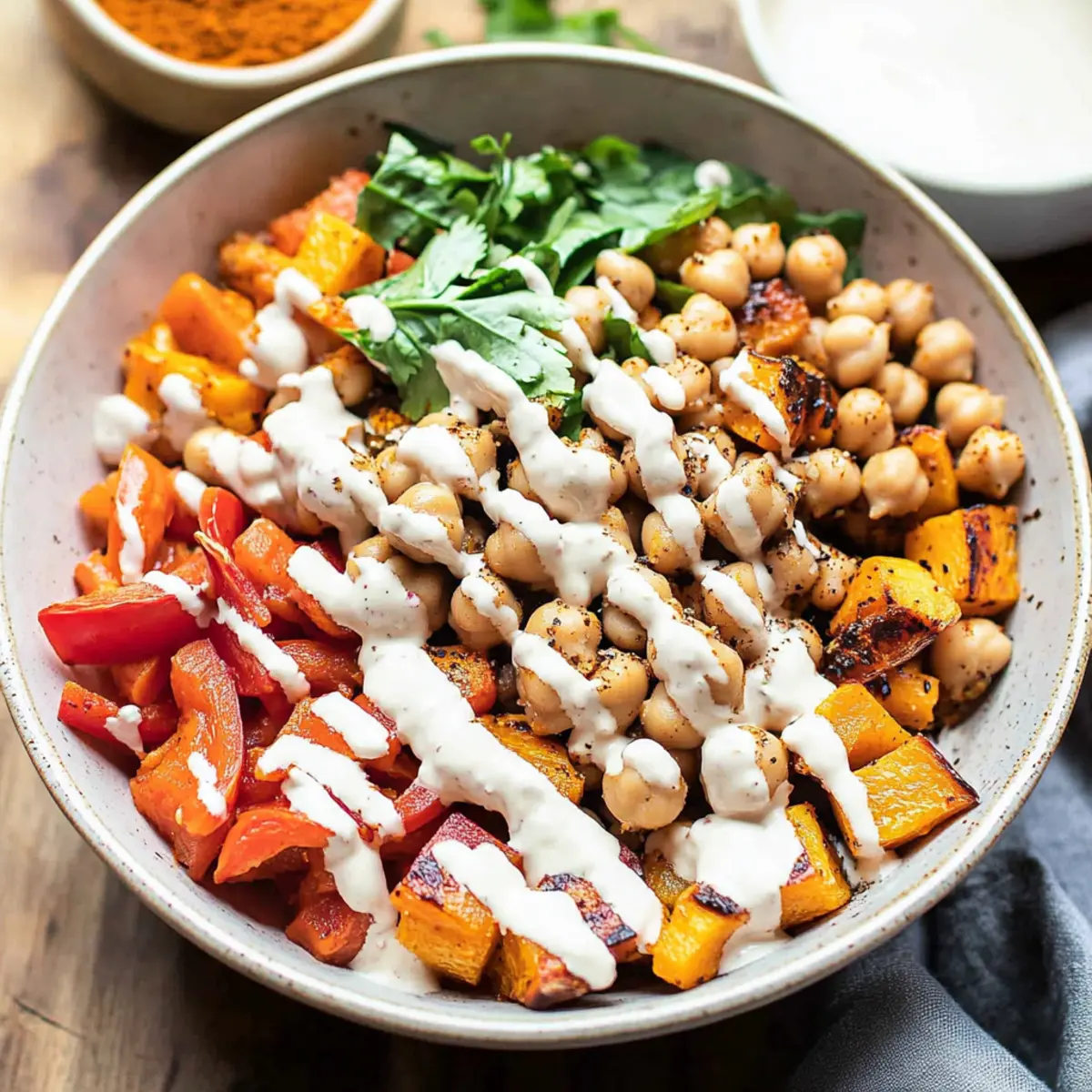 Harissa Veggie Bowls