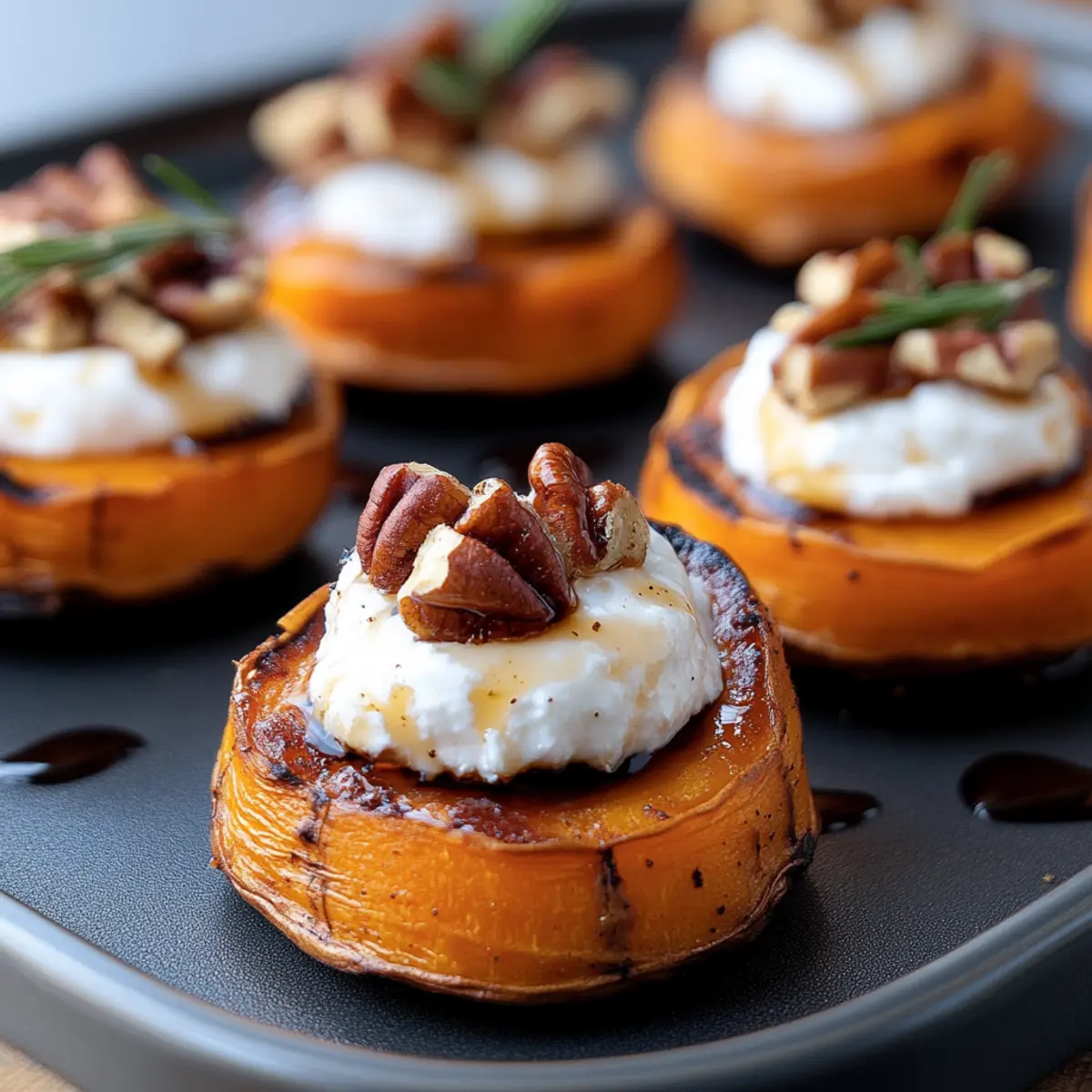 Maple Roasted Sweet Potato Bites