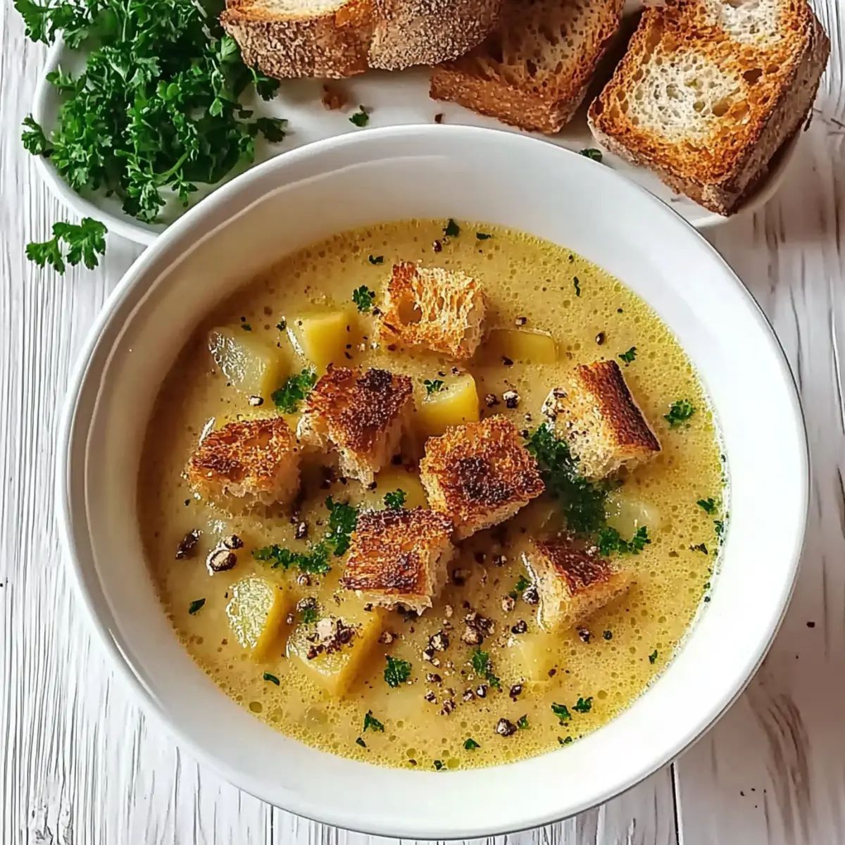Creamy Czech Garlic Soup: Your Ultimate Comfort Food Fix 5 Creamy Czech Garlic Soup
