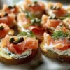 Smoked Salmon Crostini