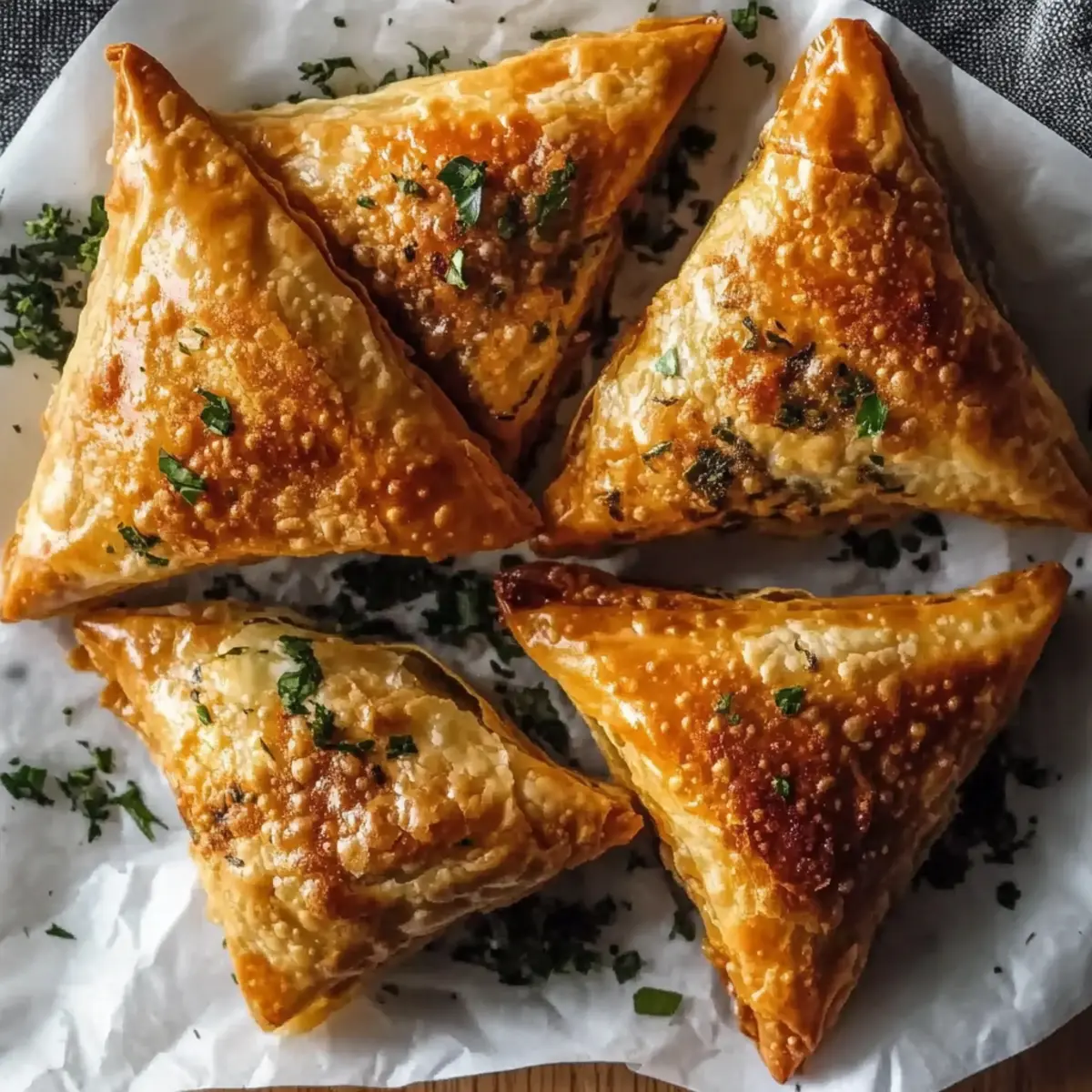 Moroccan Spiced Chicken Briouats