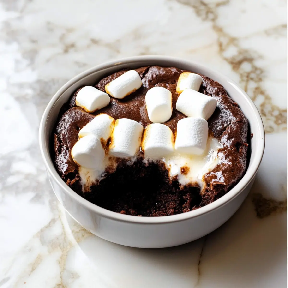 Hot Chocolate Brownies