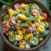 Street Corn Creamy Cucumber Salad