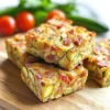 Zucchini and Bacon Slice