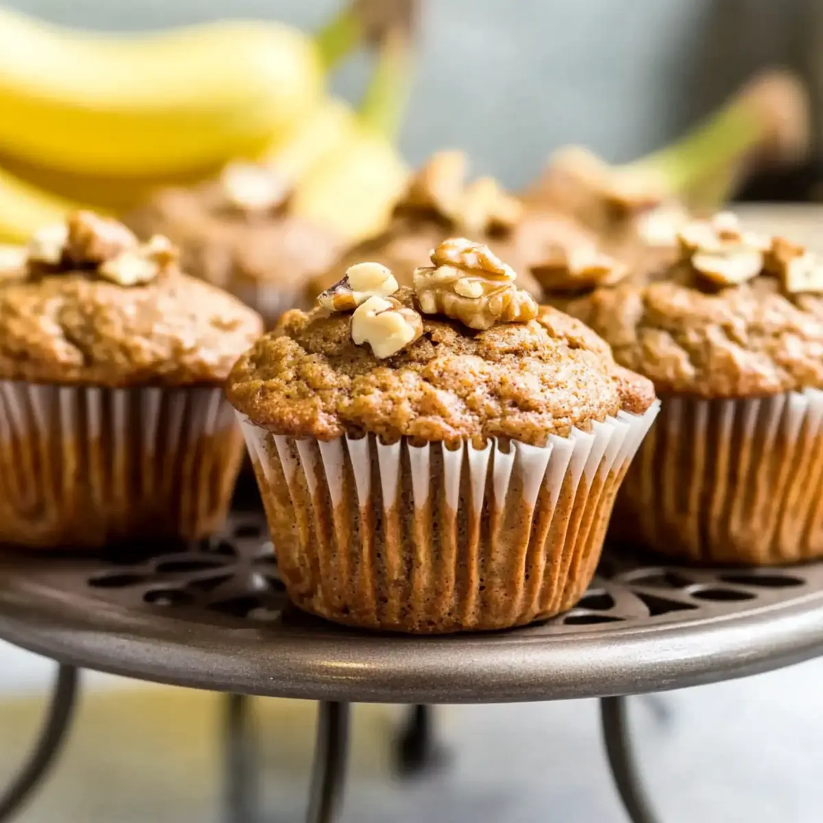 Moist Wheat Banana Walnut Muffins for Guilt-Free Indulgence 5 Wheat Banana Walnut Muffins
