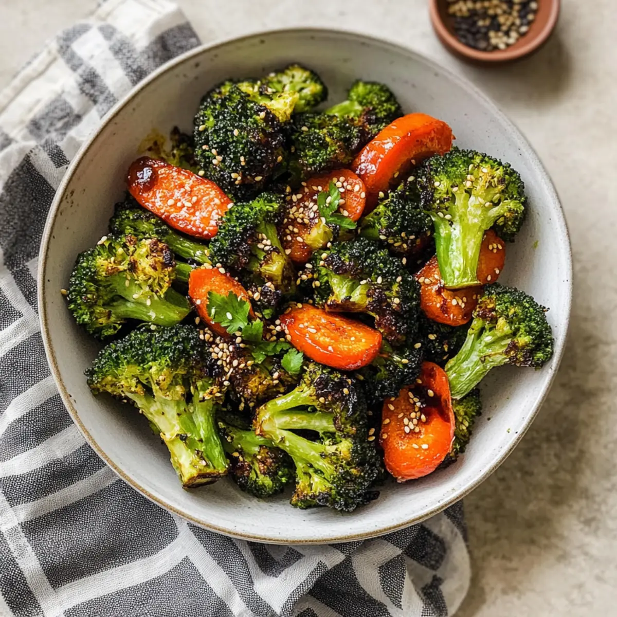 Roasted Broccoli & Carrots