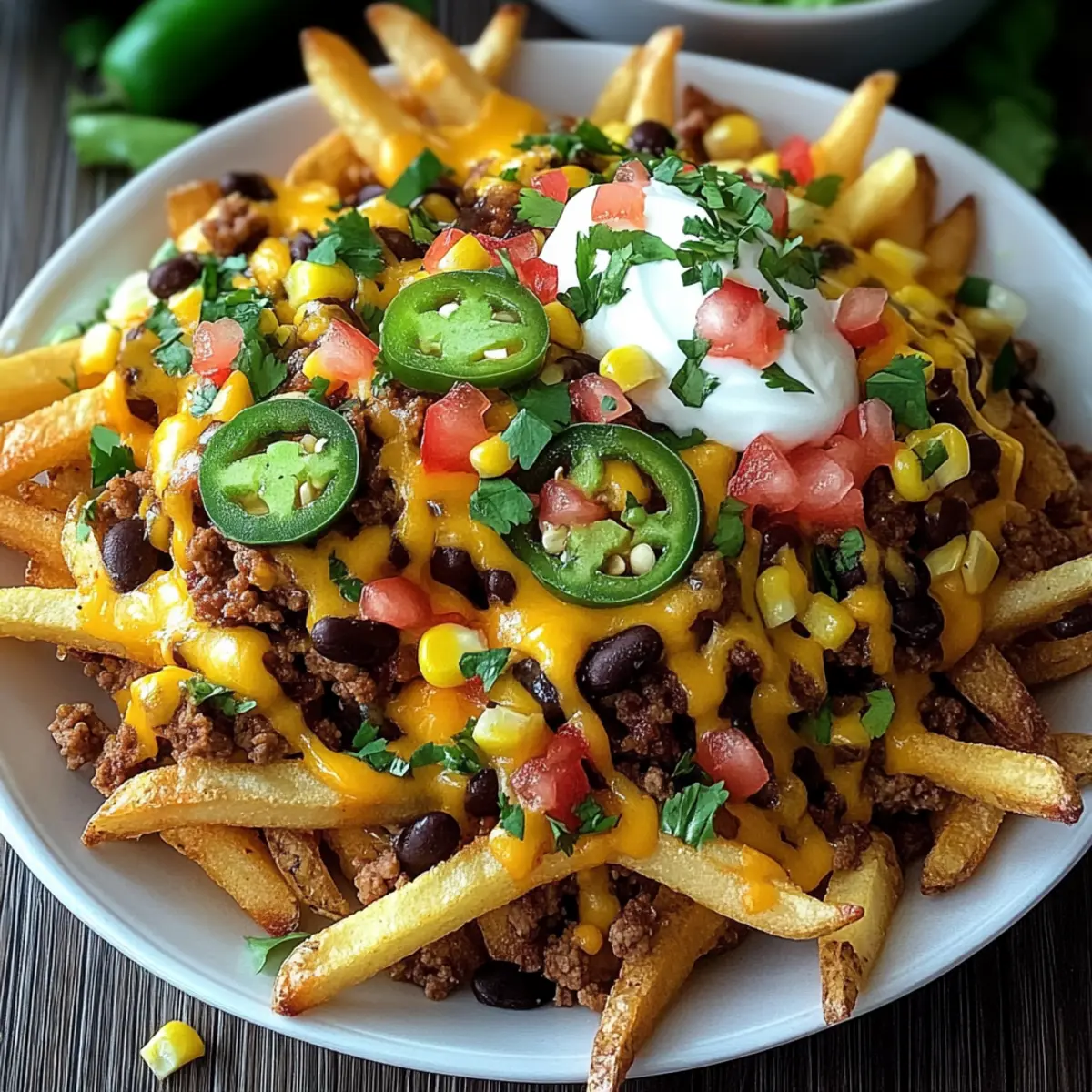 Tex-Mex Nacho Fries