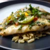 Ginger and Cilantro Baked Tilapia