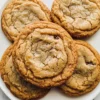 Chewy Sourdough Peanut Butter Cookies