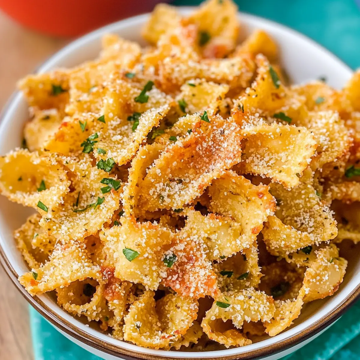 Crispy Pasta Chips: A Fun Snack You Need to Try Today 4 f5773d70 cb1a 4c83 b494