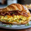 Maple Mustard Croissant Sandwich