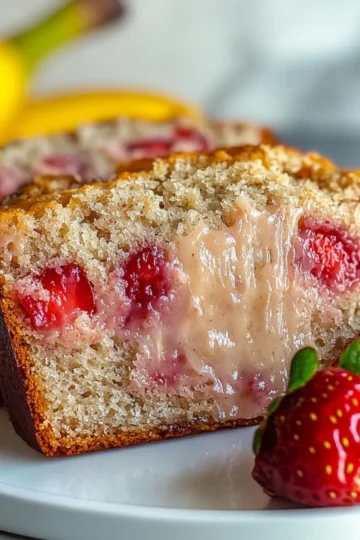 Strawberry Banana Bread