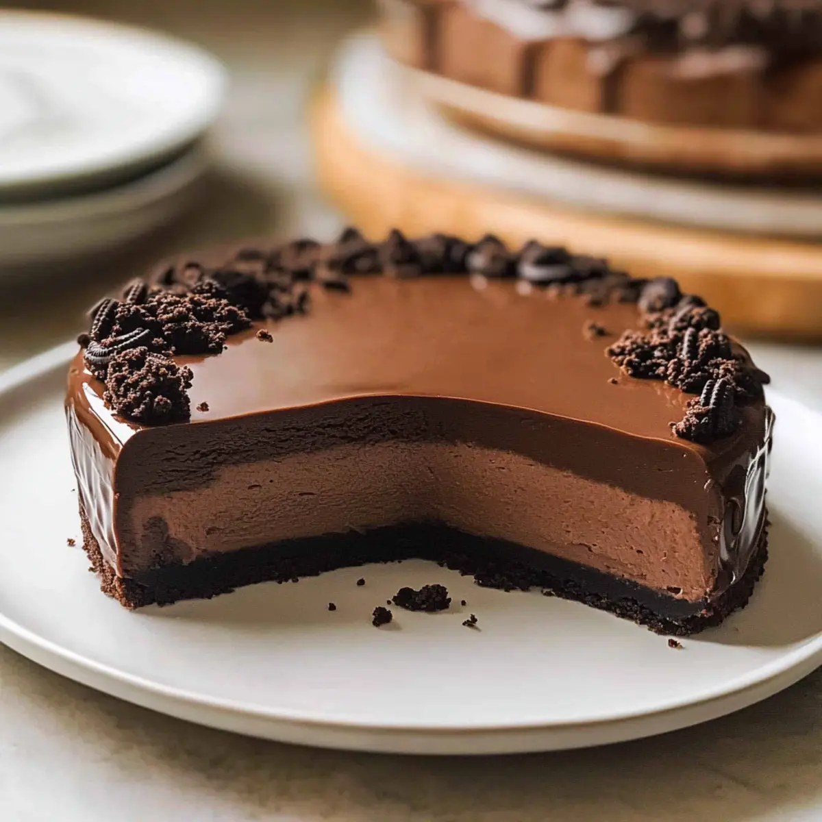Chocolate Ganache Cheesecake