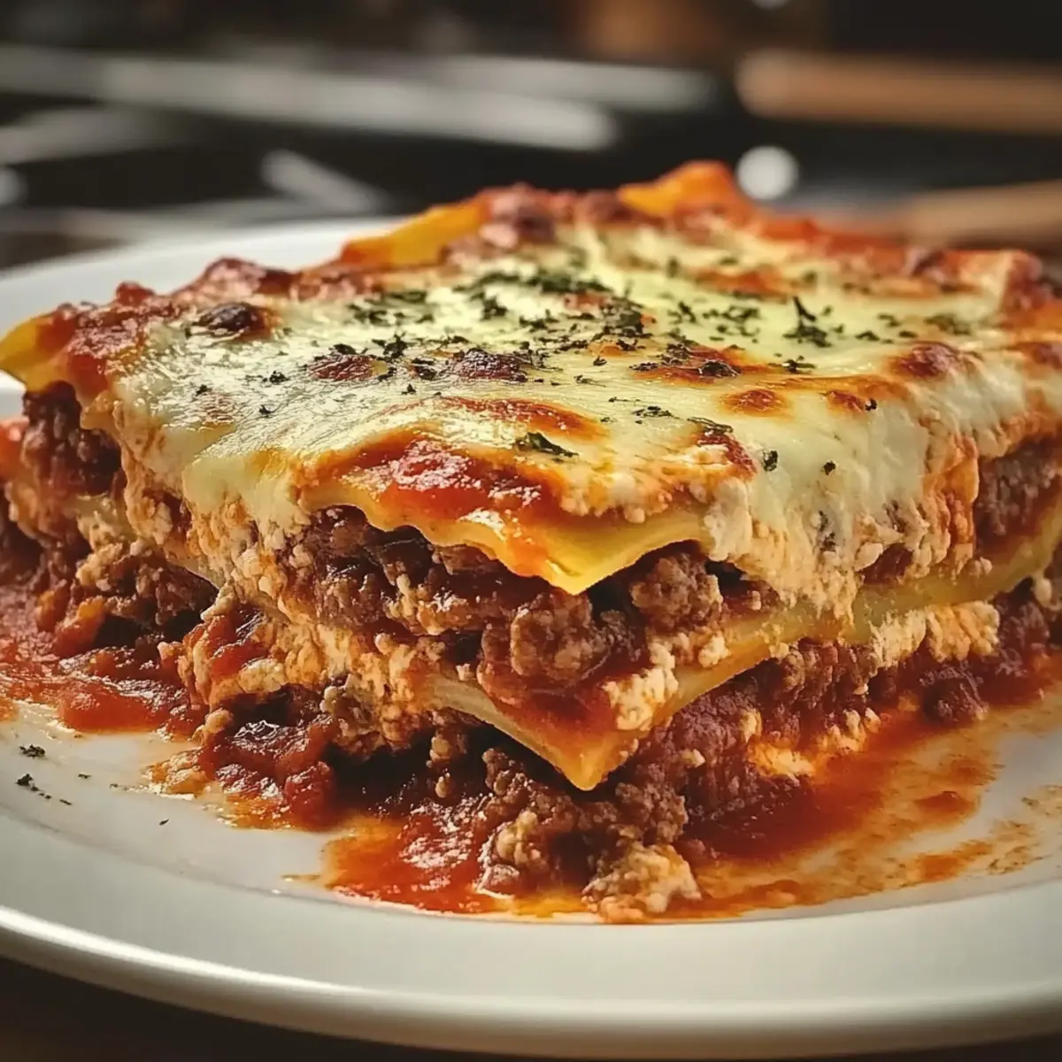 Baked Italian Lasagna