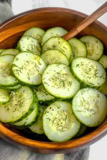 Easy Cucumber Salad Recipe