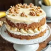 Heavenly Banana Walnut Cake