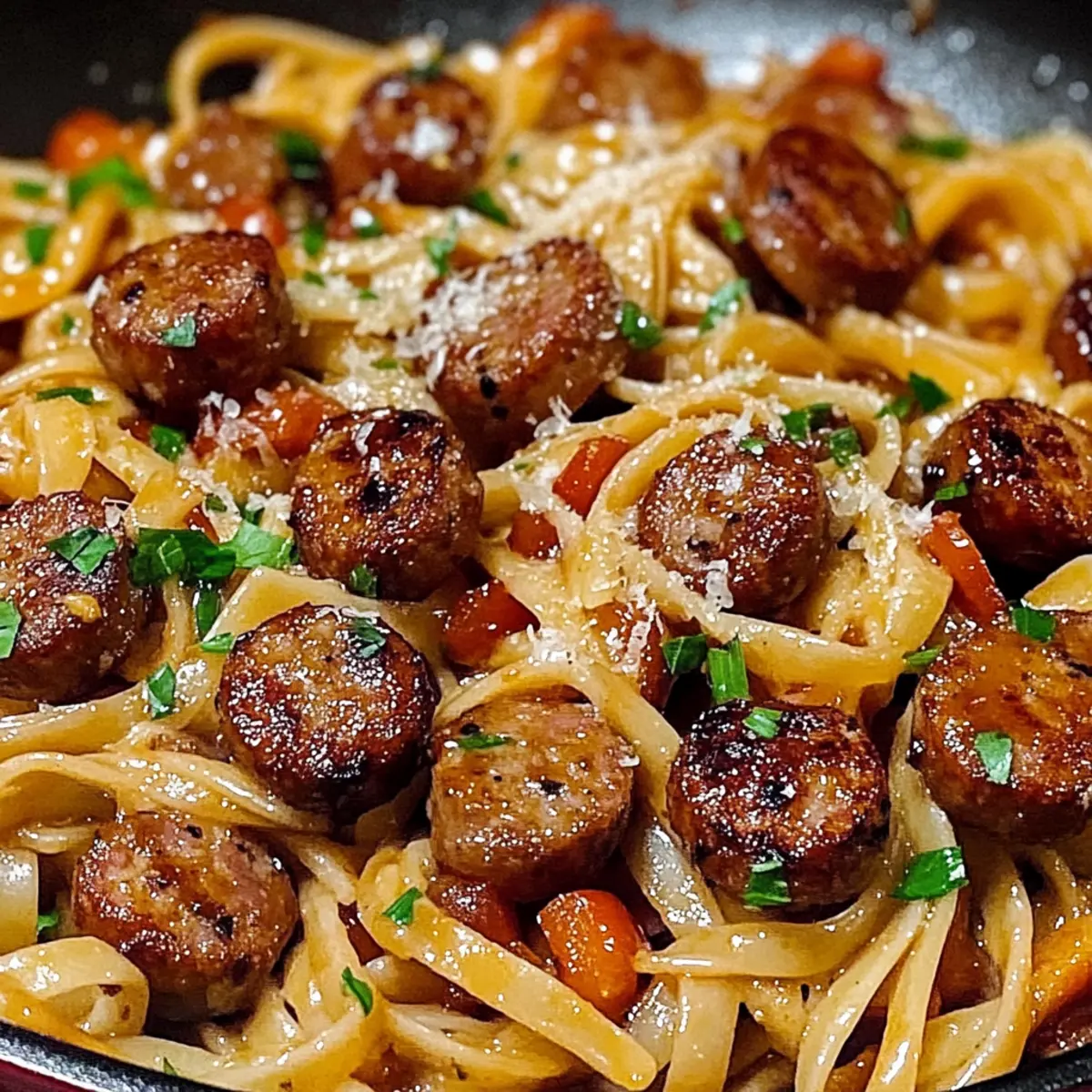 Honey Garlic Sausage Pasta Skillet: Fast, Flavorful Family Meal 2 36823a85 a97c 402c ae67