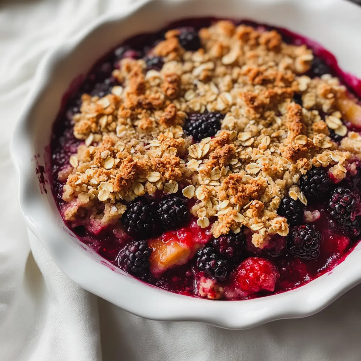 Easy Healthy Berry Crisp Your New Delicious Dessert