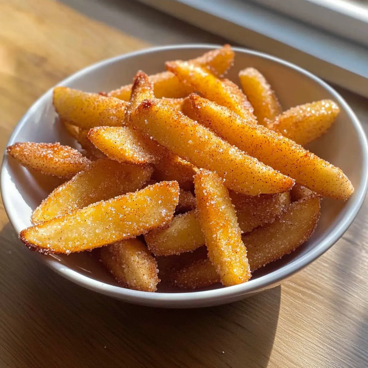 Crispy Air Fryer Apple Fries