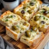 Cheesy Olive Cheese Bread