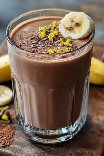 Healthy Chocolate Collagen Smoothie