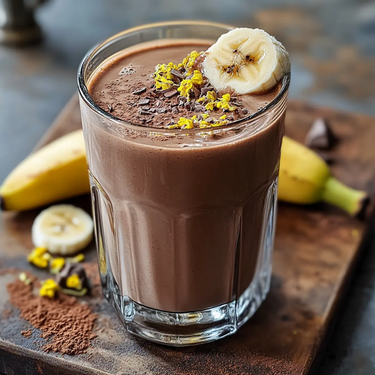 Healthy Chocolate Collagen Smoothie