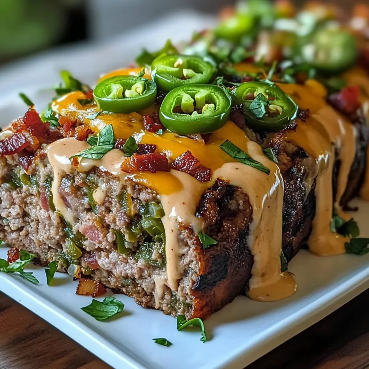 Jalapeño Popper Meatloaf