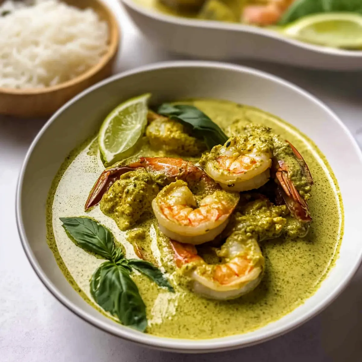 Green Thai Shrimp Curry