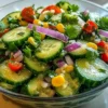 Zesty Mexican Cucumber Salad