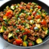 Ground Turkey and Zucchini Skillet