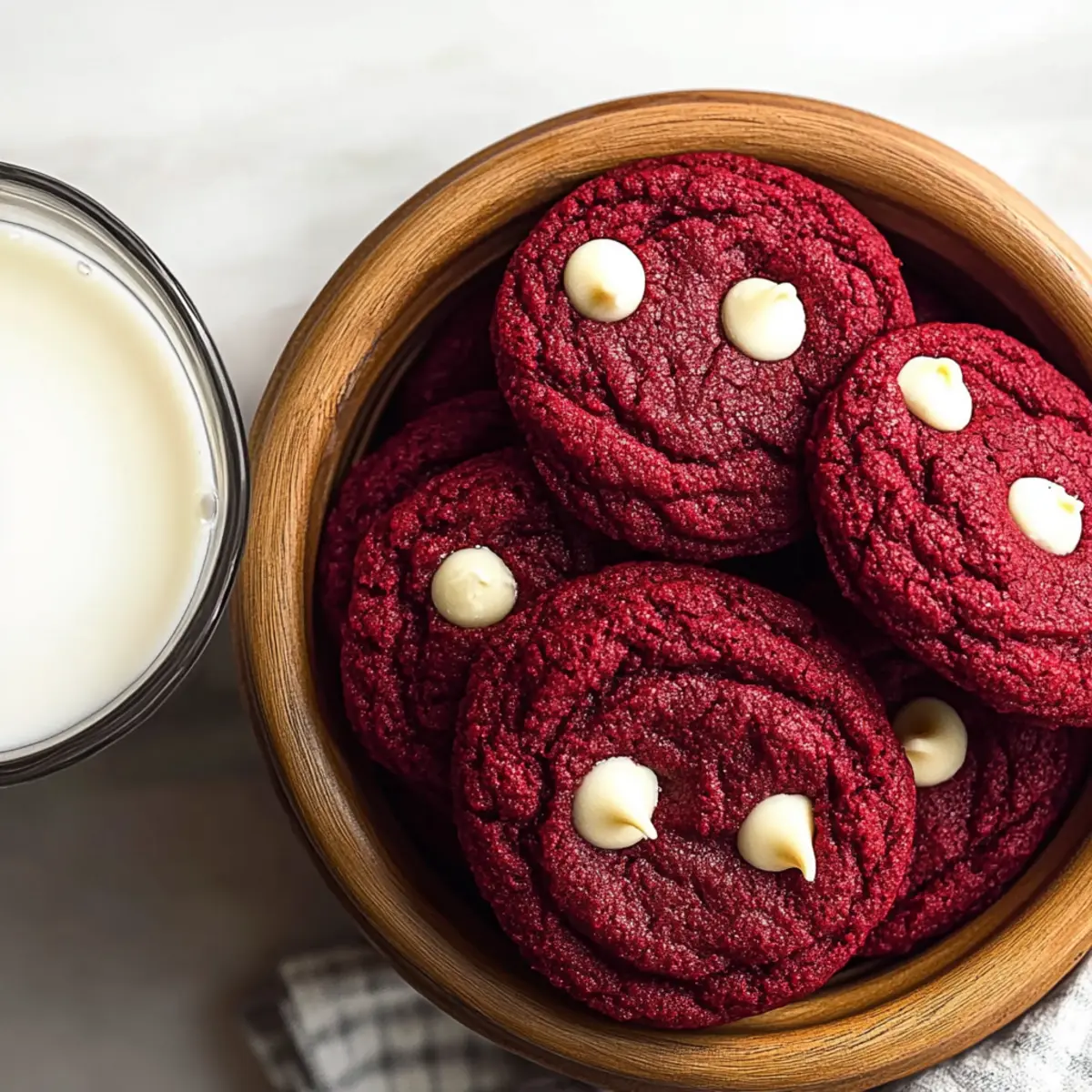 Soft and Chewy Red Velvet Cookies to Delight Your Taste Buds 5 Red Velvet Cookies