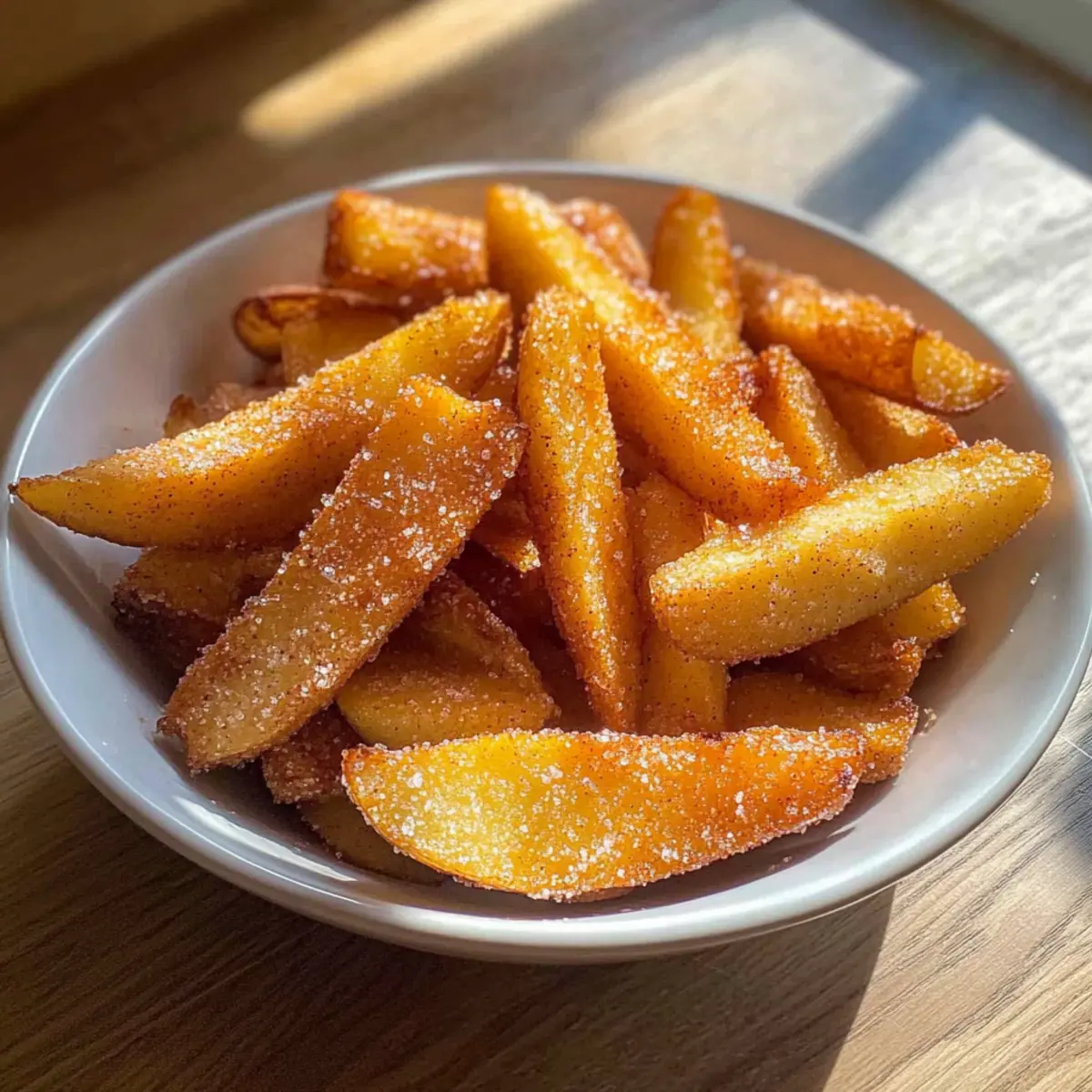 Crispy Air Fryer Apple Fries Recipe