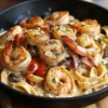Blackened Shrimp Stroganoff